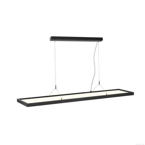 SLV Worklight LED office hanging light, black – image 1