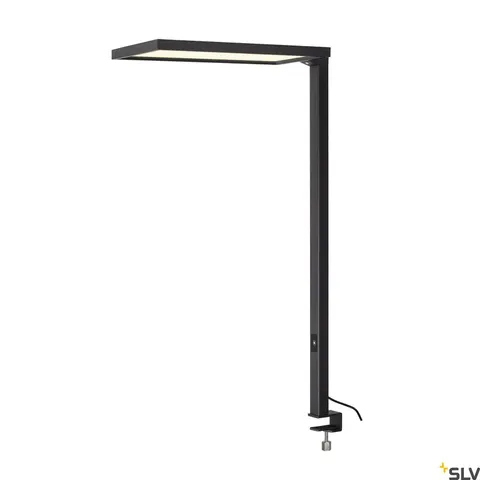 SLV Worklight LED clip-on light, black – image 1