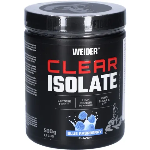WEIDER Clear Isolate (500g) Blue Raspberry 500 g Pulver – Bild 1