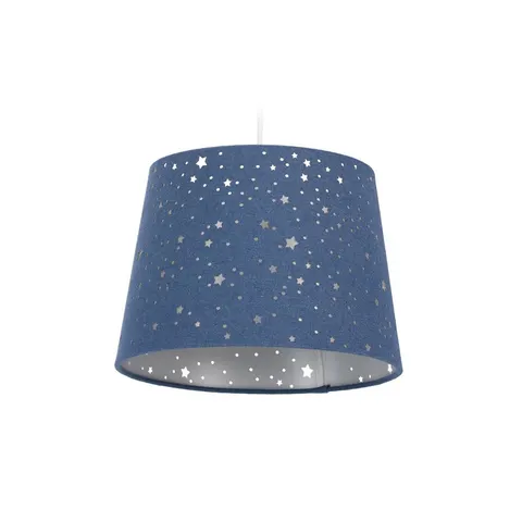 Hanglamp sterren - kinderkamer - E27 - blauw – afbeelding 1