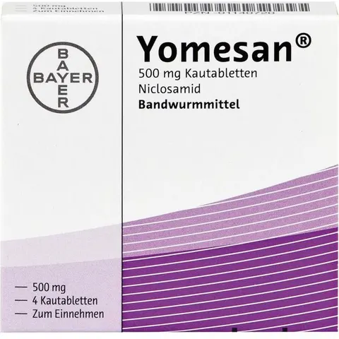 Bayer YOMESAN 500 mg Kautabletten 4 St. – Bild 1