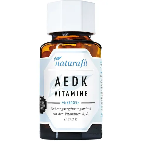 Naturafit Aedk Vitamine Kapseln 90 St – Bild 1