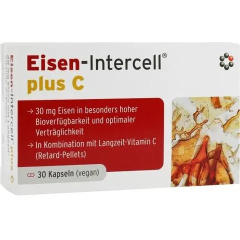 Intercell-Pharma GmbH EISEN-INTERCELL plus C magensaftresistente Kapseln 30 St. (18 g) – Bild 1