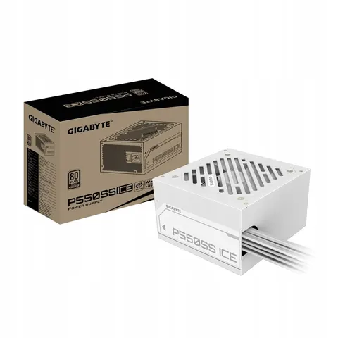 Gigabyte Computer Voeding Voor Desktop Pc 550W 80Silver 120Mm Ventilator – afbeelding 1