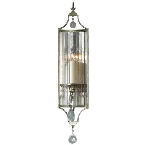 FEISS Mirrored wall light Gianna – silver, clear – image 1