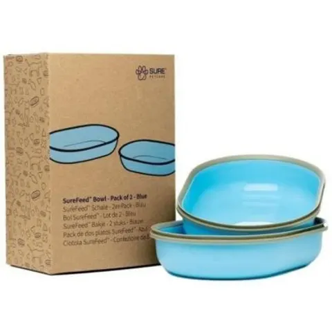 SUREFEED Bol simple - Lot de 2 bleu – image 1