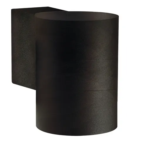 Außenwandleuchte Tin Maxi, Metall schwarz – Bild 1