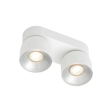 Nordlux Pitcher-spot-IP20-2xGU10-wit – afbeelding 1
