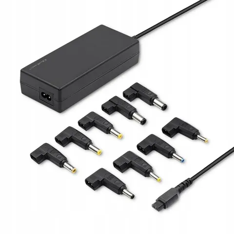 Qoltec - Universele Laptopoplader - 65W - Automatisch - MultiPlug – afbeelding 1