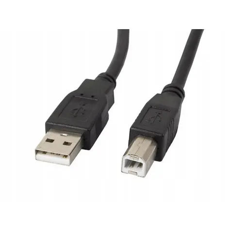 Lanberg Usb-Kabel Am Bm Voor Laptop Computer Printer 1M Ferriet – afbeelding 1