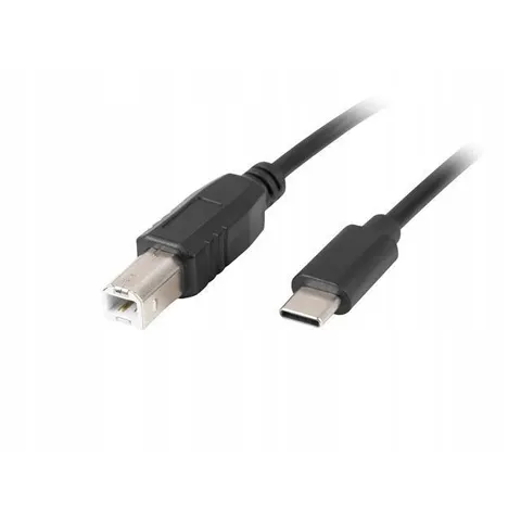 Cable USB C Lanberg CA-USBA-13CC-0018-BK 1.8 m – afbeelding 1