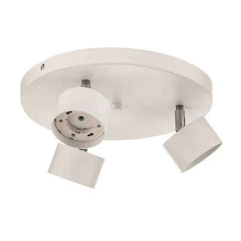 Eko-Light Ceiling spotlight Cloudy 3-bulb round white – image 1