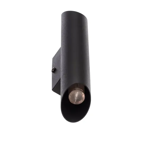 Eko-Light Corte wall light, black, 2-bulb – image 1