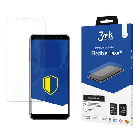 Samsung Galaxy A8 2018 - 3mk FlexibleGlass – afbeelding 1