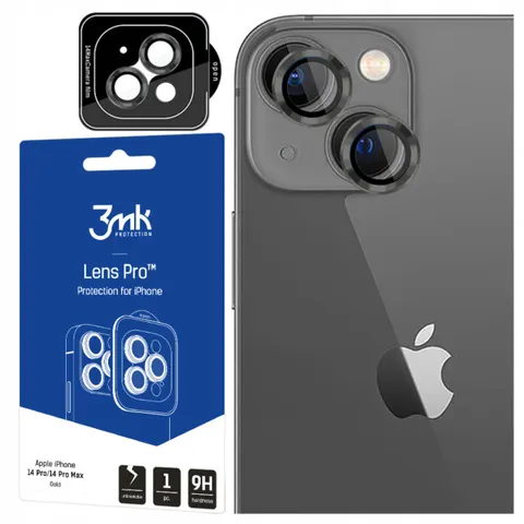 Apple iPhone 14 Plus - 3mk Lens Protection Pro Graphite – afbeelding 1