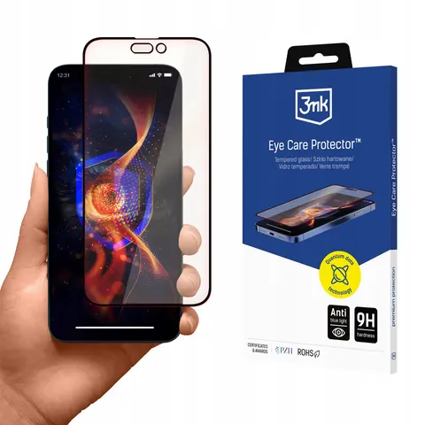 Screenprotectors Apple iPhone 15 Pro - 3mk Eye Care Protector – afbeelding 1