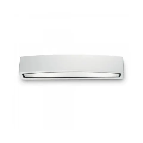 Ideal Lux Andromeda outdoor wall lamp, white, width 45 cm, E27 – image 1