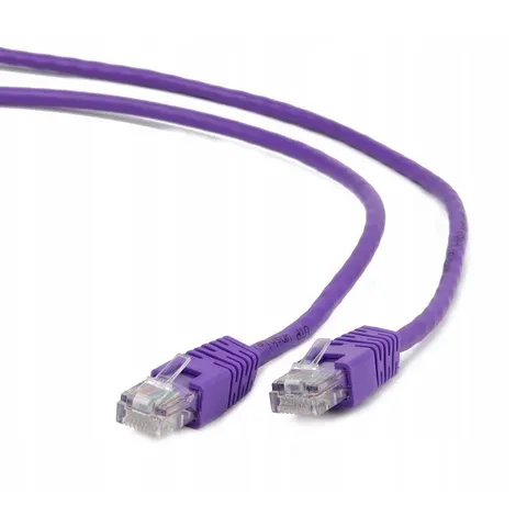 FTP Cat6 patchkabel, 5 m, paars – afbeelding 1