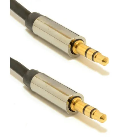 3.5 mm stereo audiokabel, 1 m – afbeelding 1