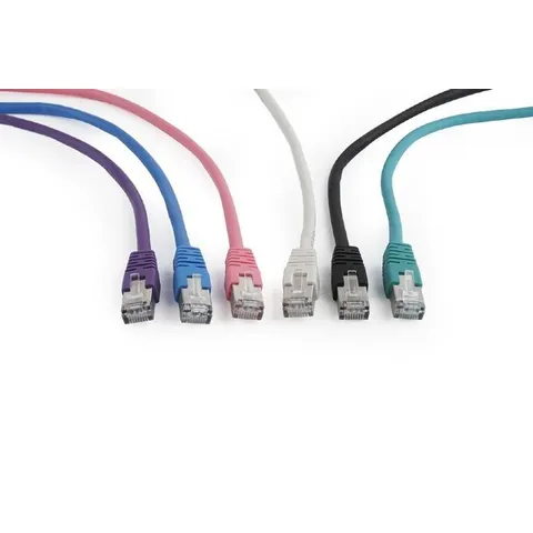 FTP Cat6 patchkabel, 0.25 m, wit – afbeelding 1