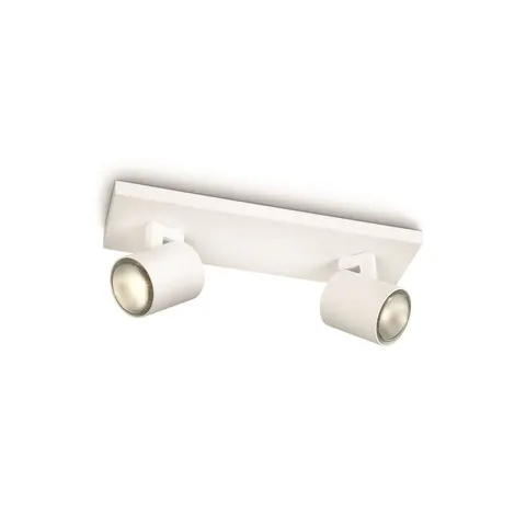 Philips Runner opbouwspot - 2-lichts - wit – afbeelding 1