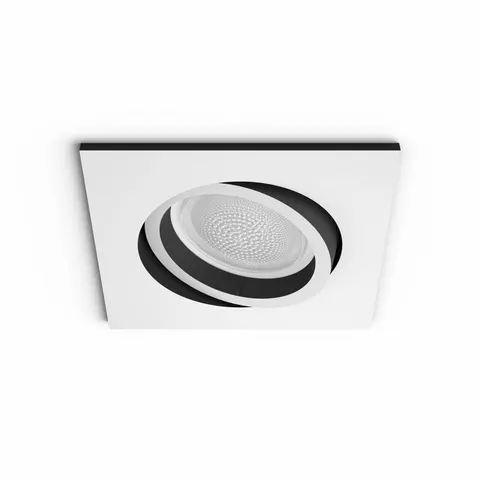 Philips Hue Centura LED spotlight, angular, white – image 1