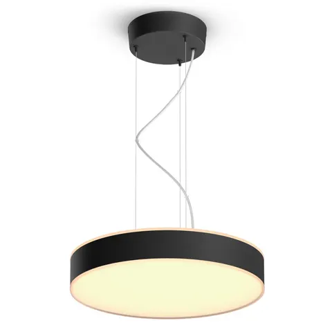 Philips Hue Enrave LED pendant light, black – image 1