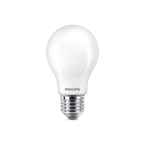 Philips LED Lamp Mat - 60 W - E27 - Warmwit licht - 2 stuks – afbeelding 1