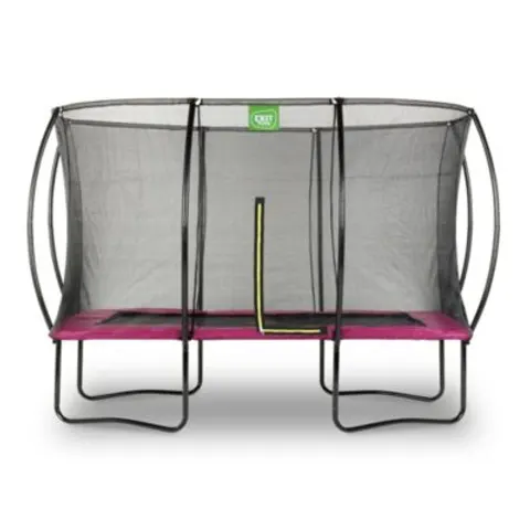 Trampoline EXIT Silhouette 244x366cm rose – image 1