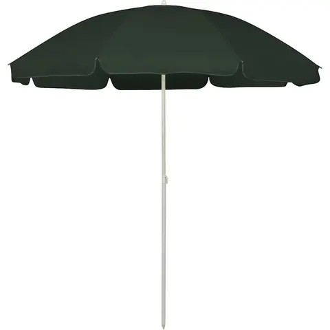 Parasol de plage vert 240 cm vidaXL – image 1
