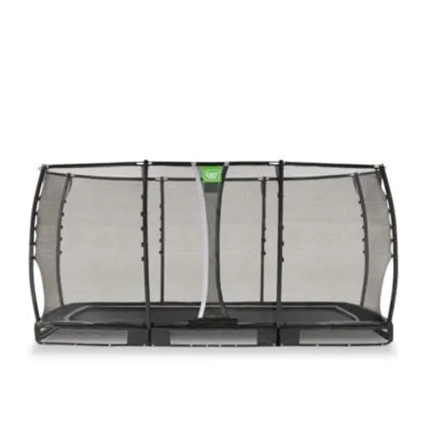 Trampoline enterré EXIT Allure Premium 244x427cm noir – image 1