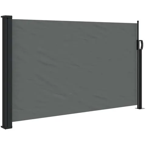 vidaXL Store latéral rétractable Anthracite 120 x 600 cm – image 1