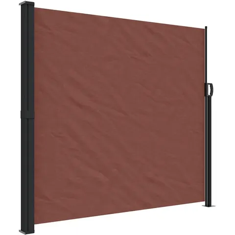vidaXL Auvent latéral rétractable marron 180x600 cm – 484771 – image 1