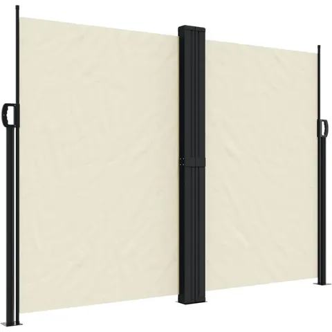 vidaXL Auvent latéral rétractable crème 180x600 cm – 485518 – image 1