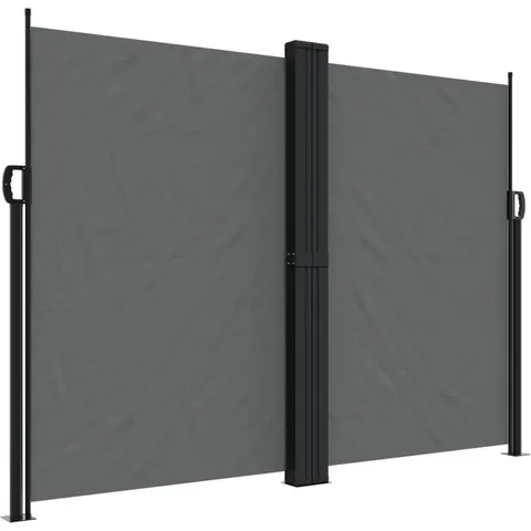 vidaXL Auvent latéral rétractable anthracite 180x600 cm – 485549 – image 1