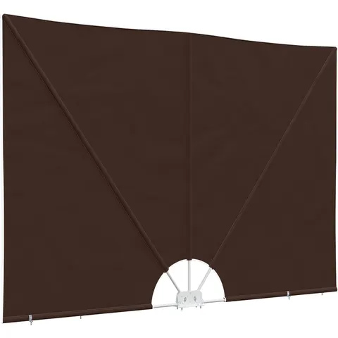 vidaXL Balcony Privacy Screen Rectangulaire 200 x 400 cm Polyester – image 1