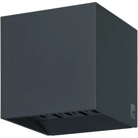 LED-Wandleuchte Calpino 2, schwarz – Bild 1