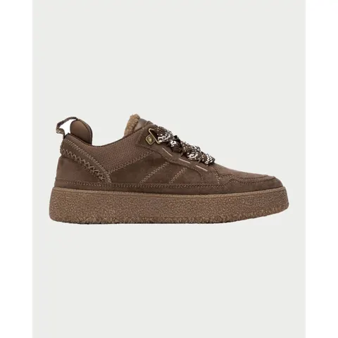 Sneakers donna Refresh in morbido camoscio - 38 – 17624302S8A1TAUPE38 – immagine 1
