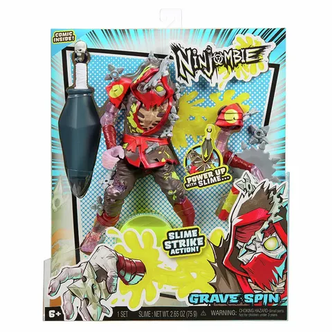 Ninjombie Grave Spin Action Figure – image 1