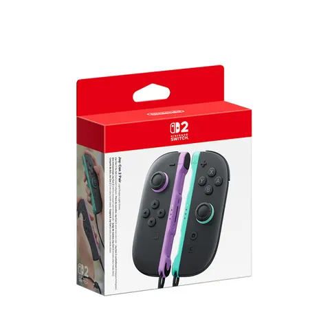 Joy-Con 2 2er-Set hellviolett/hellgrün – Bild 1