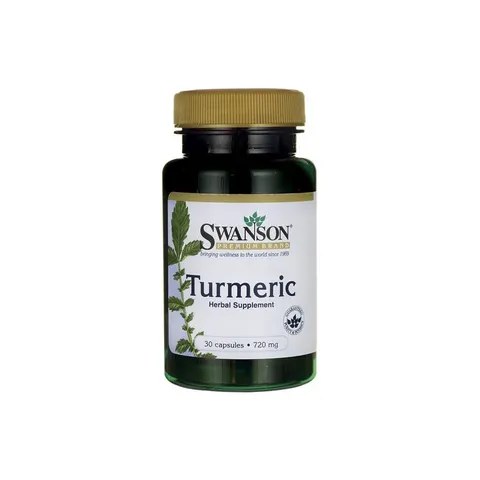 Swanson Turmeric, 720mg, 30 caps – image 1