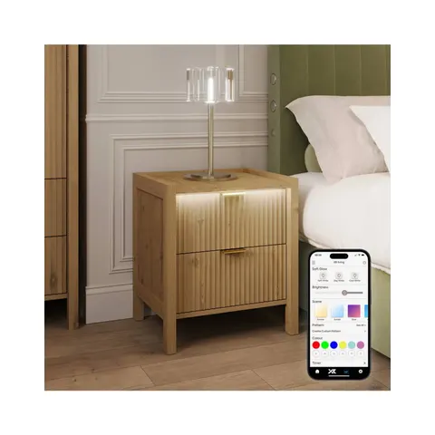 Dakota Side Table with Lights – image 1