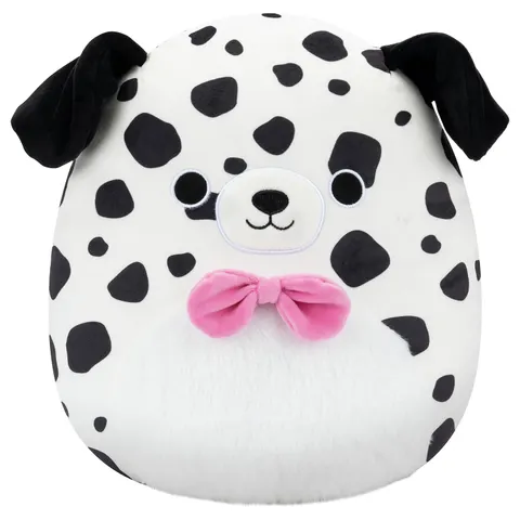 Squishmallows 12 inch Dustin White Dalmatian Plush – image 1