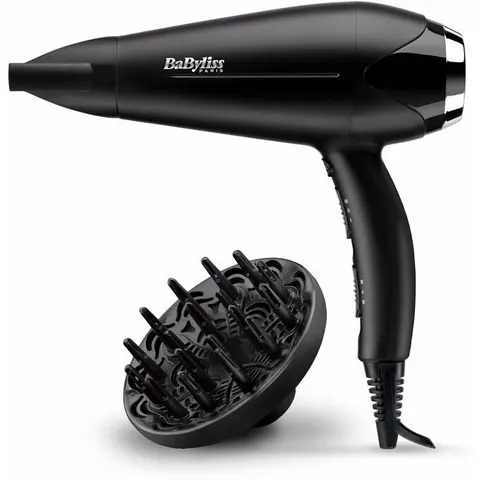 BaByliss D572de-nero/argento – immagine 1