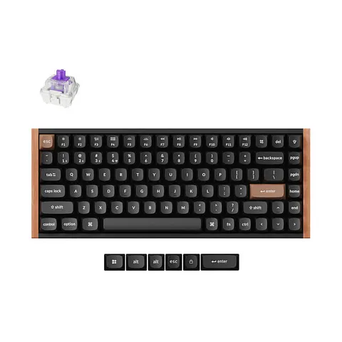 Keychron K2H-F1 keyboard – Schwarz – Bild 1