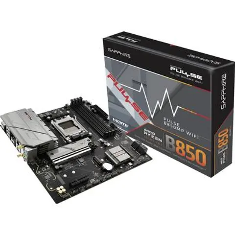 Sapphire Pulse B850M Wifi – Schwarz – Bild 1