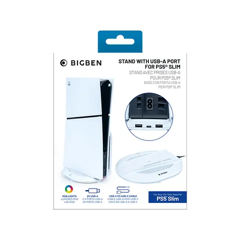 Nacon - PS5 Slim Verticale standaard & Oplaadstation – afbeelding 1