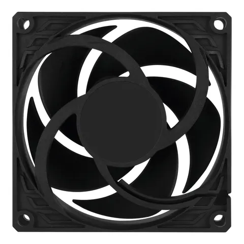 Arctic Ventilador P8 PWM Max 80mm - Negro – imagen 1