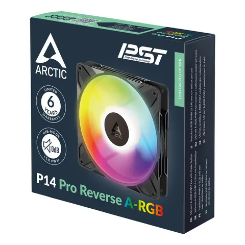 ARCTIC 00607 - Arctic case fan P14 Pro Reverse A-RGB – image 1