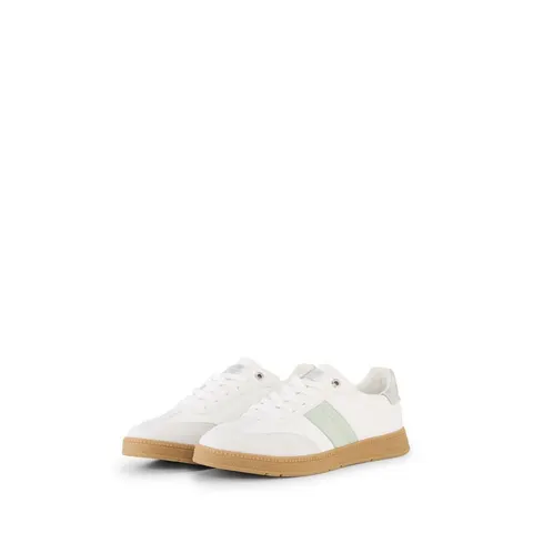 Tom Tailor - Sneakers met colourblocking - Maat 37 - white-mint – afbeelding 1